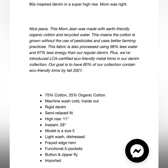 Garage Denim Mom Distressed Jeans - Picture 14 of 14